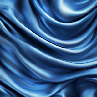 蓝色绸缎纹理背景图案