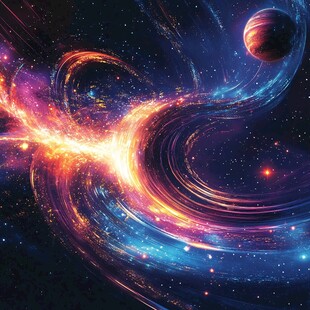 梦幻星际漩涡与神秘星球