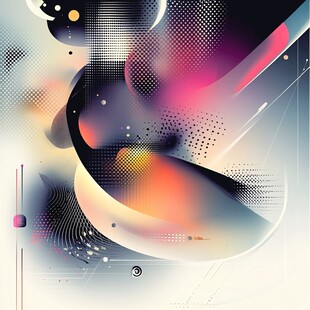 抽象流体艺术创意背景图