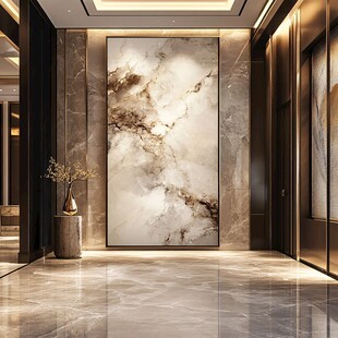 奢华大理石玄关装饰艺术
