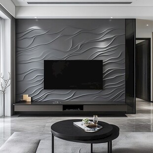 现代简约风电视背景墙设计