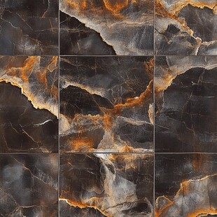 黑色纹理大理石瓷砖图案