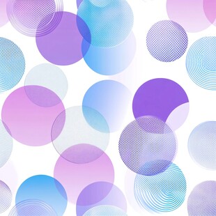 梦幻渐变圆形图案背景