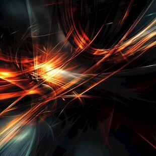 炫彩光线交织抽象背景图