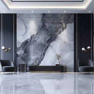 现代大理石客厅优雅空间