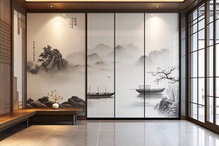 中式山水风雅致室内空间