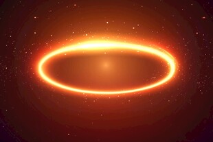 发光圆环特效背景图