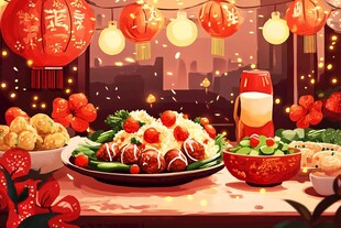 春节家宴 共品团圆美食