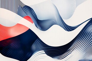 抽象波纹线条艺术背景图
