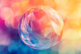 梦幻多彩水晶球