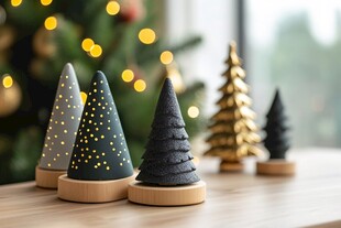 圣诞小摆件营造节日氛围