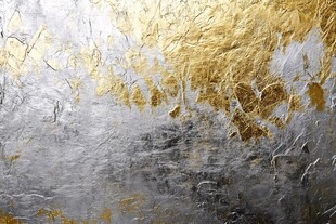 金银纹理抽象艺术背景