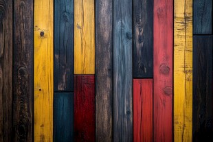 多彩拼接木板纹理背景