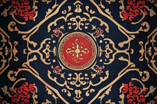 华丽复古中式花纹图案