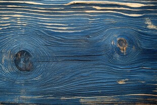 蓝色木纹纹理特写