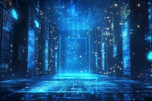 科技感十足的虚拟数字空间