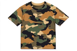迷彩短袖T恤