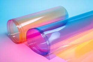 炫彩透明渐变卷筒材料