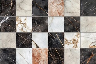 大理石拼贴瓷砖纹理图案