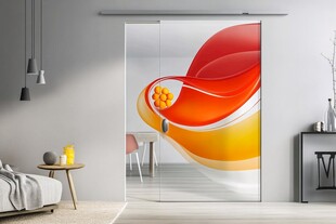 时尚玻璃移门 点亮家居空间