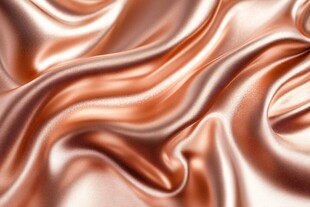 柔滑玫瑰金绸缎纹理