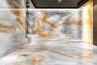 奢华大理石室内空间设计
