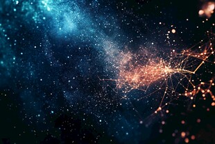 梦幻星空下的科技连线