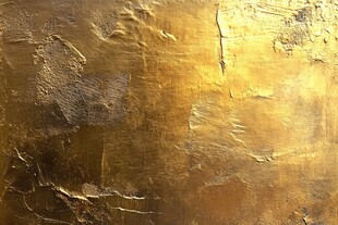 金色斑驳墙面纹理