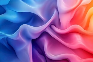 梦幻多彩流体纹理图案