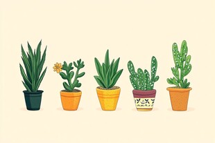 可爱盆栽集合