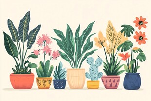 可爱盆栽集合