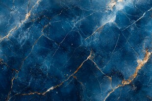 深海蓝金大理石纹理