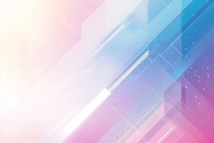梦幻渐变几何线条背景图