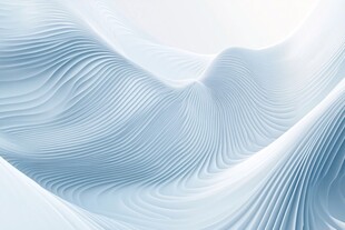 梦幻蓝白波浪纹理背景