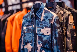 迷彩工装外套展示