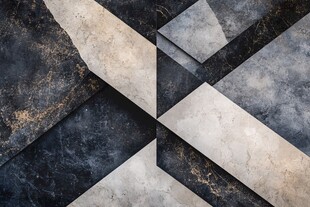 几何拼接大理石纹理图案