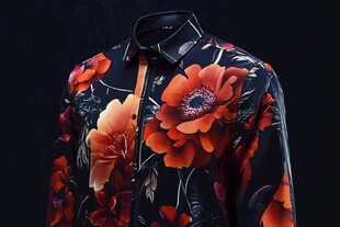 印花衬衫 尽显时尚魅力