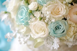 清新淡雅的梦幻花卉组合