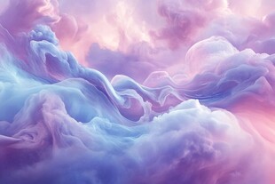 梦幻云海 色彩斑斓的仙境