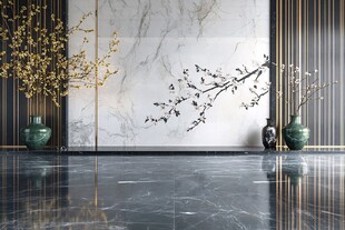 现代中式风优雅室内景致