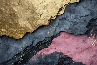 金粉斑驳的多彩纹理背景