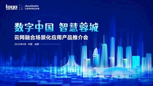 数字中国智慧蓉城