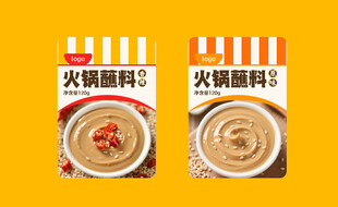 火锅蘸料包装