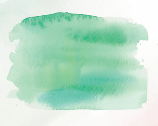 清新渐变水彩绿色矢量背景