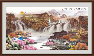 国画山水画