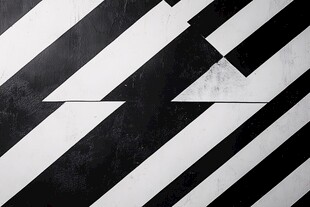 黑白条纹几何抽象背景图