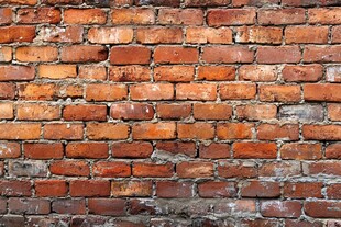 红砖墙面纹理特写