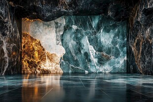 洞穴中的奇幻自然景观