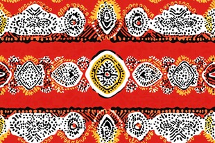 非洲风情几何图案织物