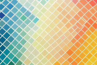 多彩几何渐变马赛克背景